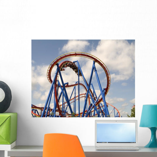 Roller Coaster Wall Decal
