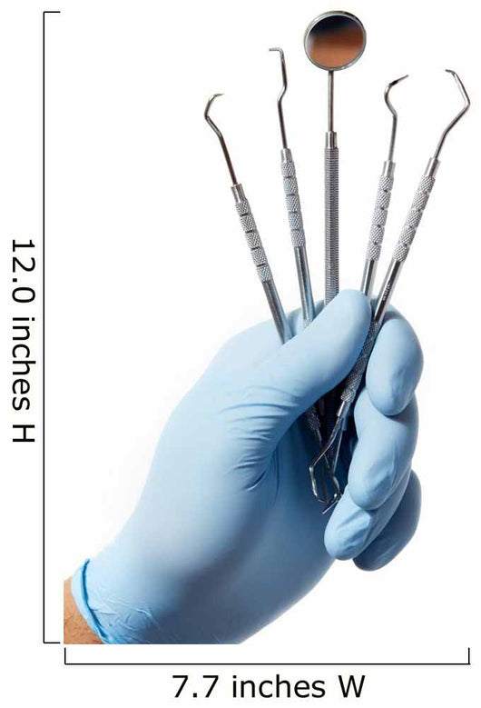 Hand with Professional Dental Wall Decal