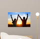 Sport Couple Athletes Success Wall Decal