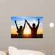 Sport Couple Athletes Success Wall Decal