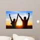 Sport Couple Athletes Success Wall Decal