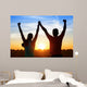 Sport Couple Athletes Success Wall Decal