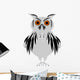 Grey Owl Wall Decal