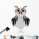 Grey Owl Wall Decal