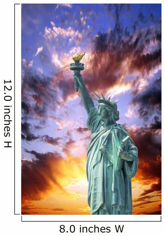 Statue Liberty with Beautiful Wall Decal