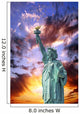 Statue Liberty with Beautiful Wall Decal