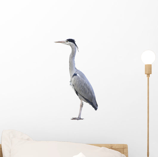 Heron over White Wall Decal