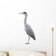 Heron over White Wall Decal