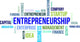 Word Cloud Entrepreneurship Wall Decal
