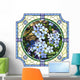 Blue Forget-me-not Flower Wall Decal