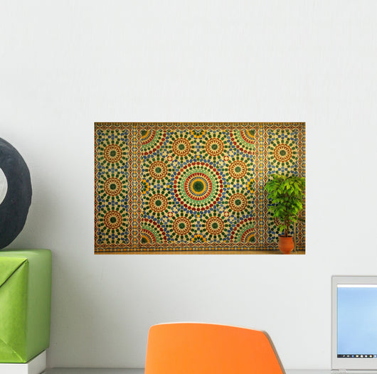 Mosaic from Morocco Wall Decal