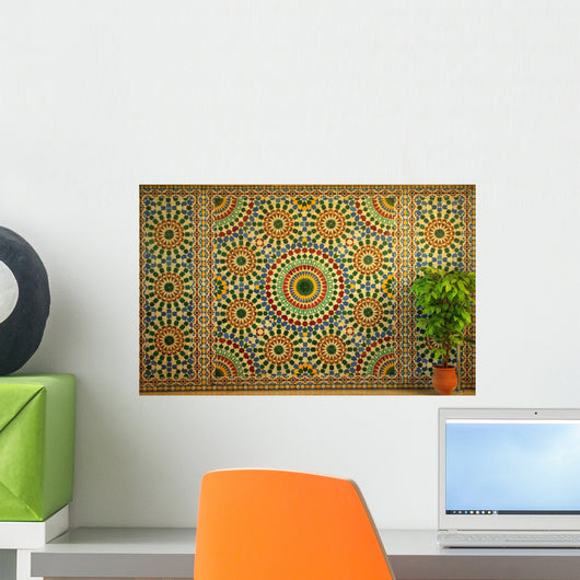 Mosaic from Morocco Wall Decal