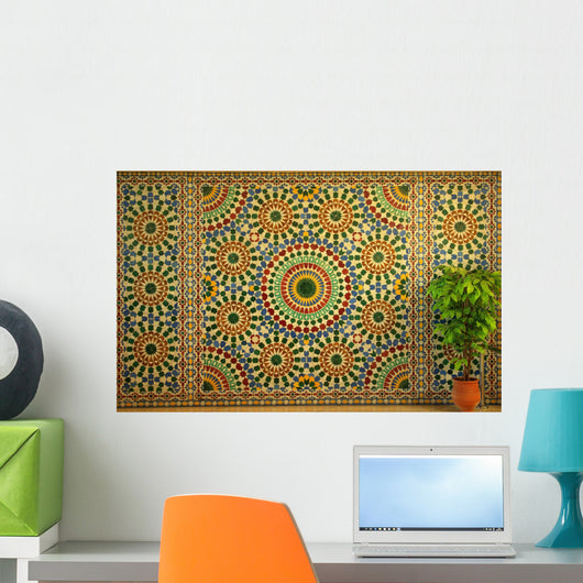 Mosaic from Morocco Wall Decal