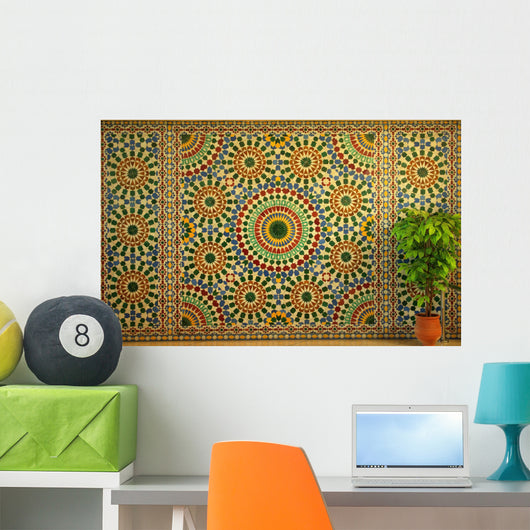 Mosaic from Morocco Wall Decal