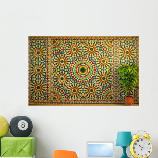 Mosaic from Morocco Wall Decal