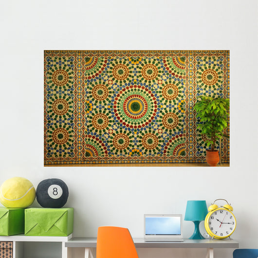 Mosaic from Morocco Wall Decal