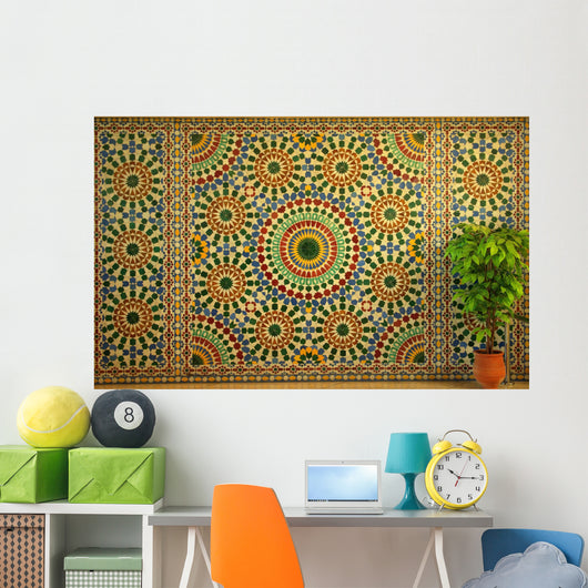 Mosaic from Morocco Wall Decal