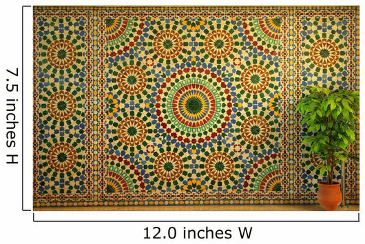 Mosaic from Morocco Wall Decal