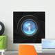Internet Blue Icon Wall Decal