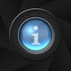 Internet Blue Icon Wall Decal