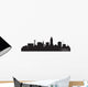 Lincoln Nebraska City Skyline Wall Decal