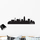 Lincoln Nebraska City Skyline Wall Decal
