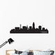 Lincoln Nebraska City Skyline Wall Decal