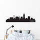 Lincoln Nebraska City Skyline Wall Decal