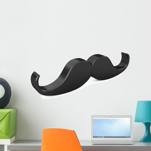 Mustache Wall Decal