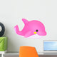 Pink Dolphin Wall Decal