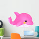 Pink Dolphin Wall Decal