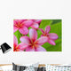 Pink Plumerias Wall Decal