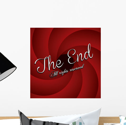 End Label Wall Decal