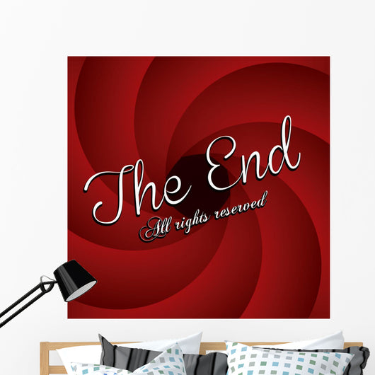 End Label Wall Decal