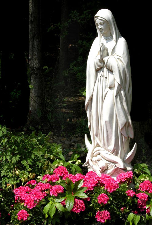 Statue Virgin Mary Wall Decal
