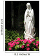 Statue Virgin Mary Wall Decal