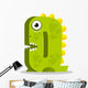 Letter Q Monster Wall Decal