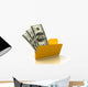 Dollar Folder Wall Decal
