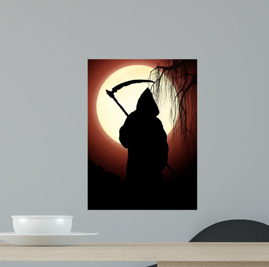 Silhouette Death Wall Decal