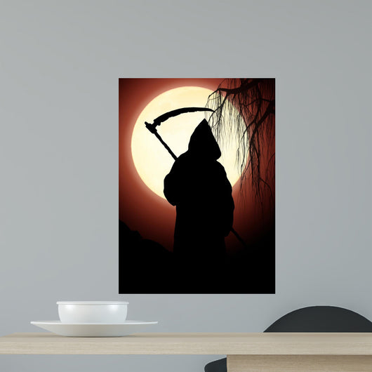 Silhouette Death Wall Decal