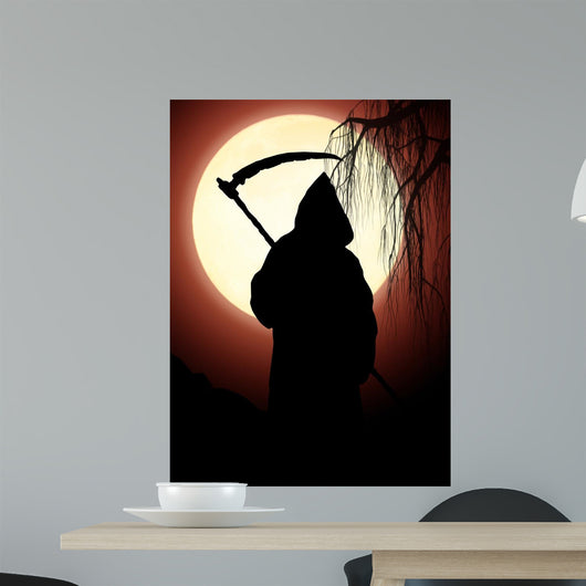Silhouette Death Wall Decal