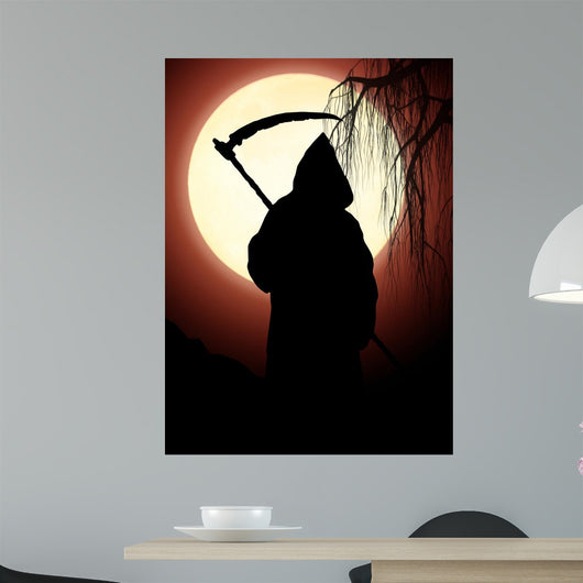 Silhouette Death Wall Decal