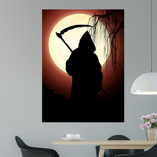 Silhouette Death Wall Decal