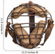 Vintage Baseball Catchers Mask Wall Decal