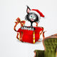 Cat Cartoon Christmas Gift-gatto Wall Decal