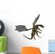 Gray Brown Dragon Wall Decal