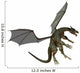 Gray Brown Dragon Wall Decal