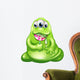 Green Slime Baby Monster Eating Wall Decal