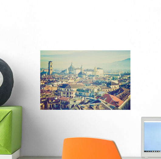 Turin Retro Look Wall Decal