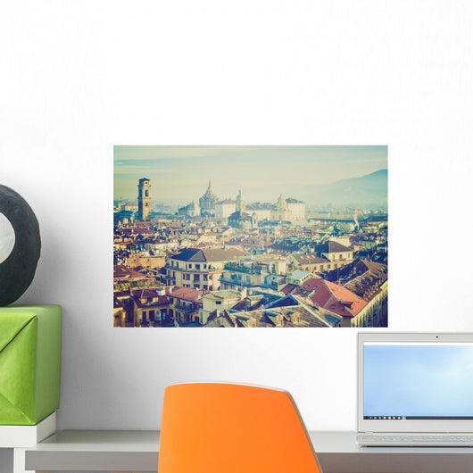 Turin Retro Look Wall Decal